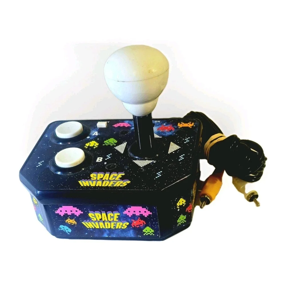 Space Invaders Plug n Play TV Arcade Retro Video Game - Tested & Working